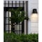 Z-Lite Asher Outdoor Wall, 1-Light, 12 In.W x 13 In.L x 11 In.H, Black/Sandblast 544B-BK-LED - alternate 5